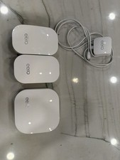 Amazon eero Pro Tri-Band Mesh WiFi system 2nd Gen 1 Pro Router  2 Beacons 