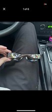 Vintage Ed Hardy Men's Graphic Sunglasses With the case.