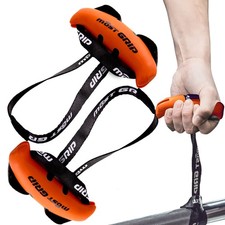 Neutral Grip Pull Up Handles for Home Gym Workout, Ergonomic Pull Up Grips wi...