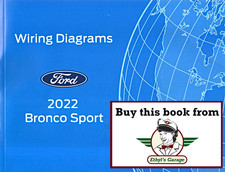 2022 Ford Bronco Sport Factory Electrical Wiring Diagrams Manual