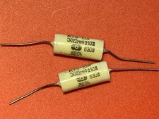 Guitar Vintage Tone Caps .022uf 630V  PETP Aged NOS 1Pair
