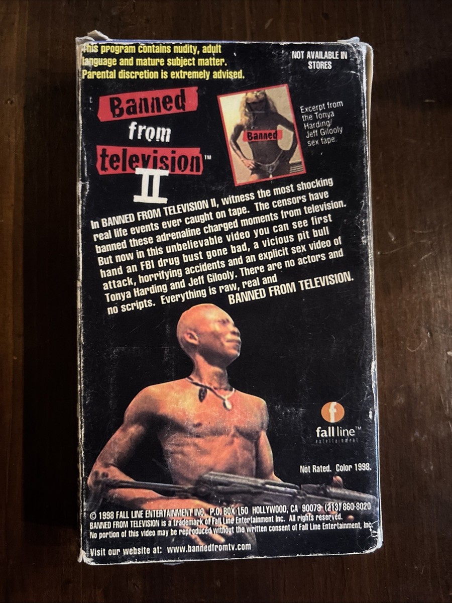 Banned From Television II 2 (VHS, 1998) Rare Oop Tested | eBay