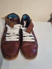 Men's Brown Boxfresh leather trainers boots UK 6.5 euro 40 (type OEKYAD) VGC