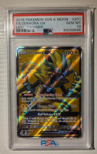 Zeraora-GX graded PSA 10 for sale on eBay