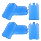 6 Pcs Air Conditioning Fan Ice Crystal Box Reusable Pack Cooler Quick Cooling