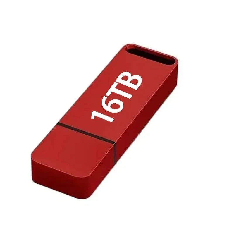 2TB 8TB 16TB USB 3.2 Metal Flash Drive High Speed Portable Memory Stick