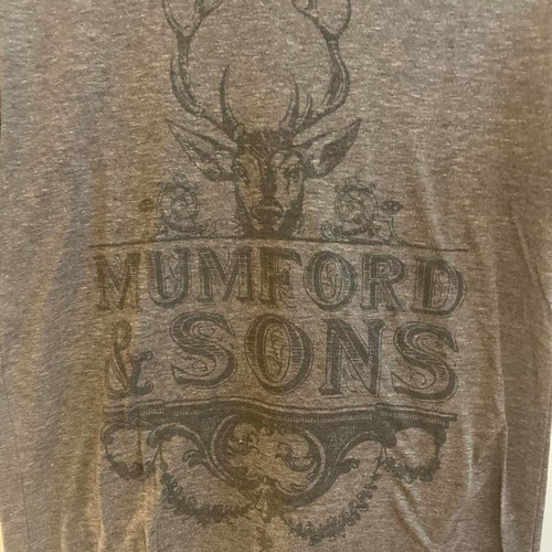 Mumford & Sons gray t-shirt