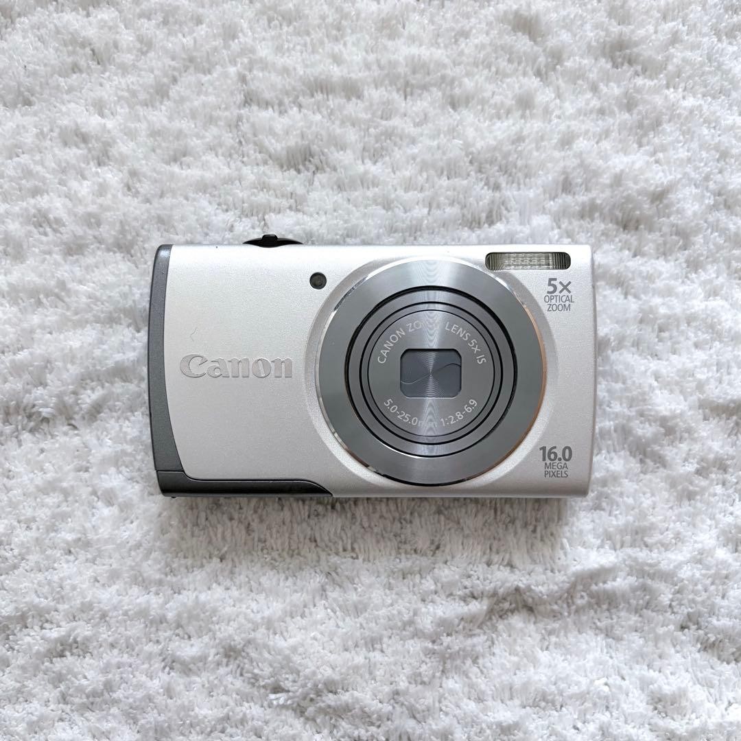 Canon PowerShot A3500 IS Silver Compact Digital Camera Tested 16MP 