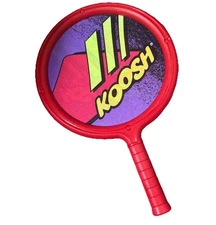 1991 OddzOn KOOSH Ball PADDLE Raquet Racket Vintage 90's Paddle Only Red