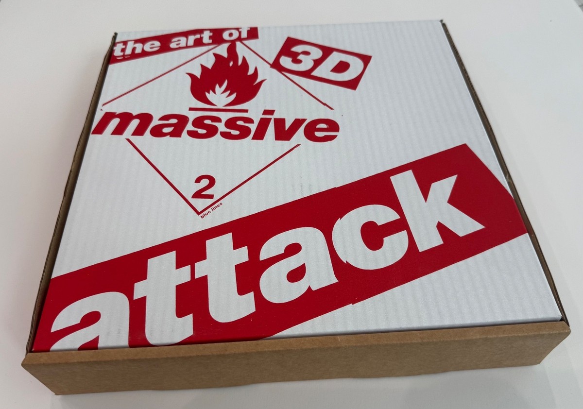 3D &The Art of Massive Attack Box Set SIGNED Robert Del Naja 299