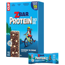 Protein - Cookies 'N Creme - Crispy Snack Bars - Made with Organic Oats - Non-Gm