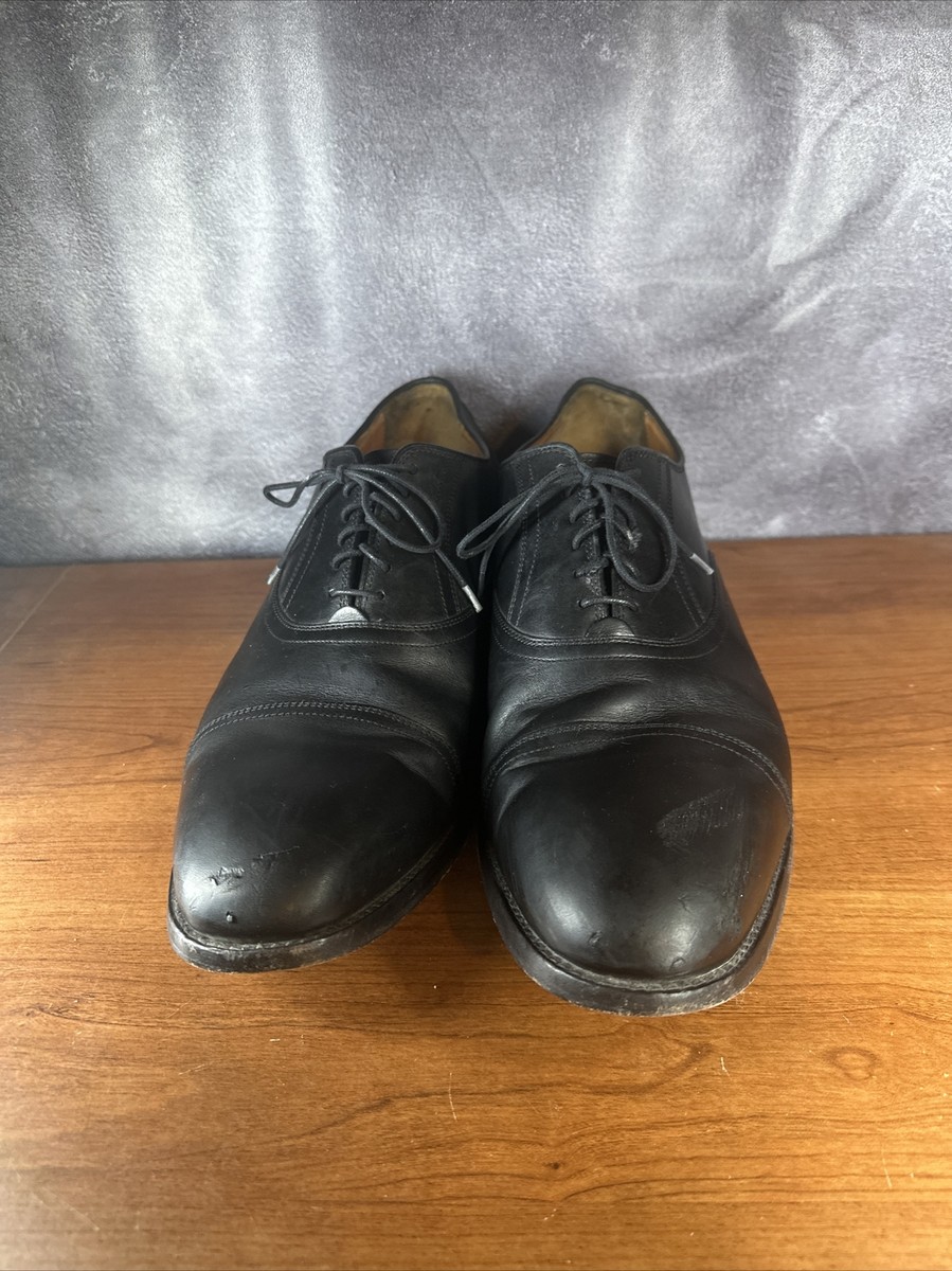 Cole Haan Grand 360 Men Black Leather Cap Toe Oxford Lace Up Dress Shoe Kneeland Cole Haan Men American Classic Kneeland Penny Loafer  main image 2