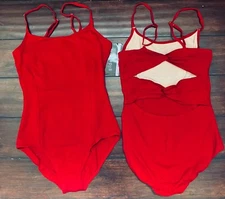 NWT Gilda Marx #7131152 Garnet Red Extra Large Adult Ballet Dance Leotard