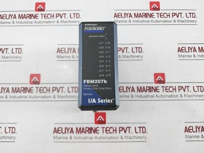 INVENSYS FBM207B P0914WH  Voltage Monitor/Contact Sense Input Module 24VDC