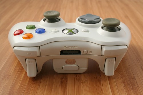 Controlador inalámbrico Microsoft Xbox 360 blanco puro Japón - Imagen 7 de 12
