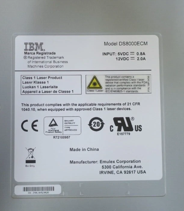 IBM DS8000 System Storage 8Gb/s FC DS8000ECM ECM Controller 02AM284 02AM285 - Image 4 of 4