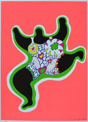 Niki De Saint Phalle Leaping Nana Poster Kunstdruck Bild 70x50cm Ebay