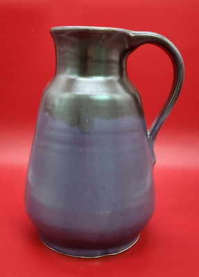 5.4 lila Keramik Vase Fat Lava Ceramic Studio Pottery