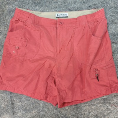 Shorts Hiking Coral Orange Size 