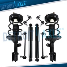 8pc Front Struts + Rear Shock Absorber Sway Bar for Kia Sedona Hyundai Entourage