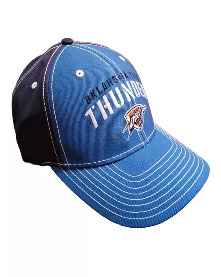 NBA Oklahoma City Thunder Cap Structured Adjustable Hat - Image 4 of 4