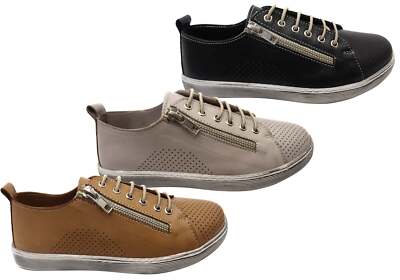 Orizonte Iris Womens European Comfortable Leather Casual Shoes - Main Image