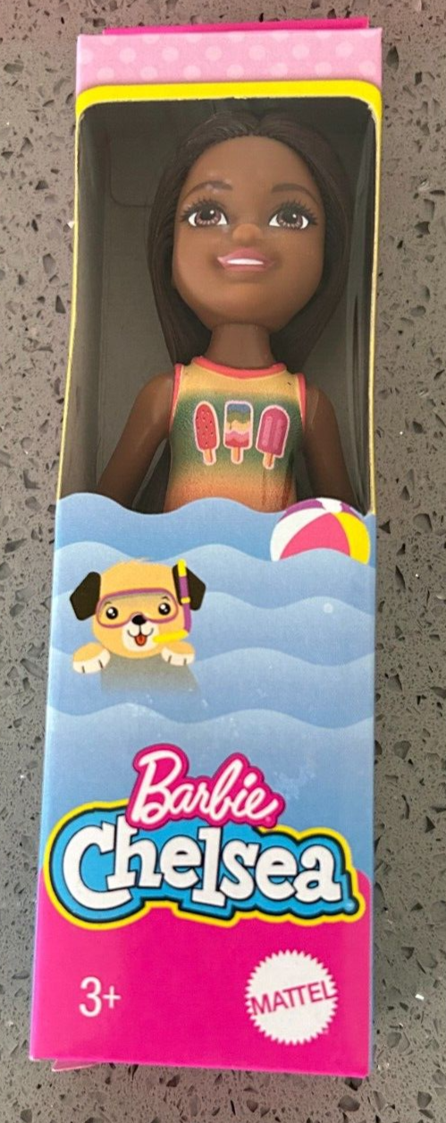 Barbie Chelsea Doll w/Ice-cream Popsicle  Bathing Suit  5.5