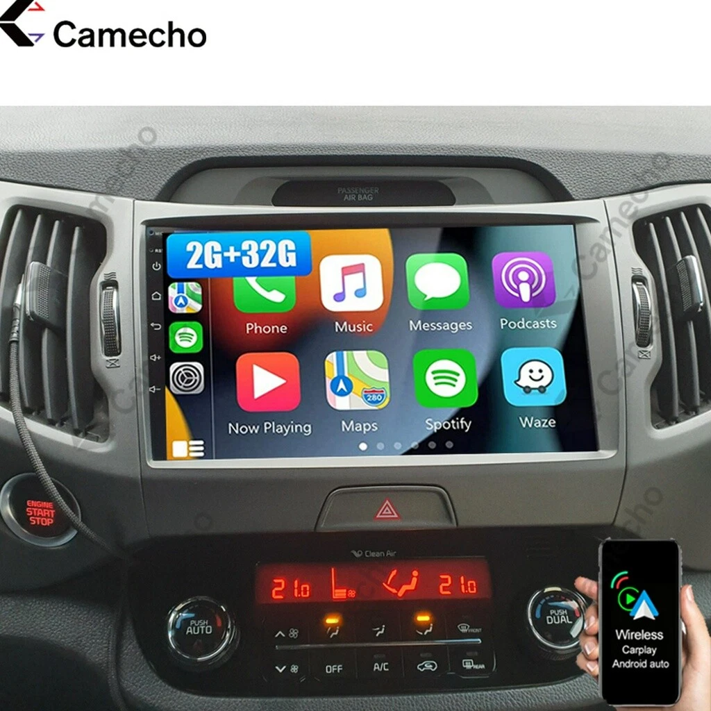 Carplay Kia Sportage 2015 32G For KIA sportage 2011-2015 Android 12 Carplay Auto Car GPS Navi Radio Stereo | eBay
