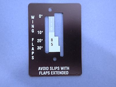 0560027-1 0560027-2 Flap Indicator Cover for the early 172N