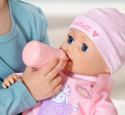 Baby Annabell Universal Pink Milk Bottle Suitable For 43cm Baby