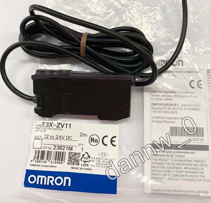 New in Box OMRON E3X-ZV11 Fiber Amplifier Photoelectric New in Box OMRON E3X-ZV11 Fiber Amplifier Photoelectric