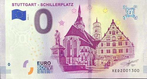 Ticket 0 Zero Euro Memory Stuttgart Schillerplatz 18 Number 1300 Ebay