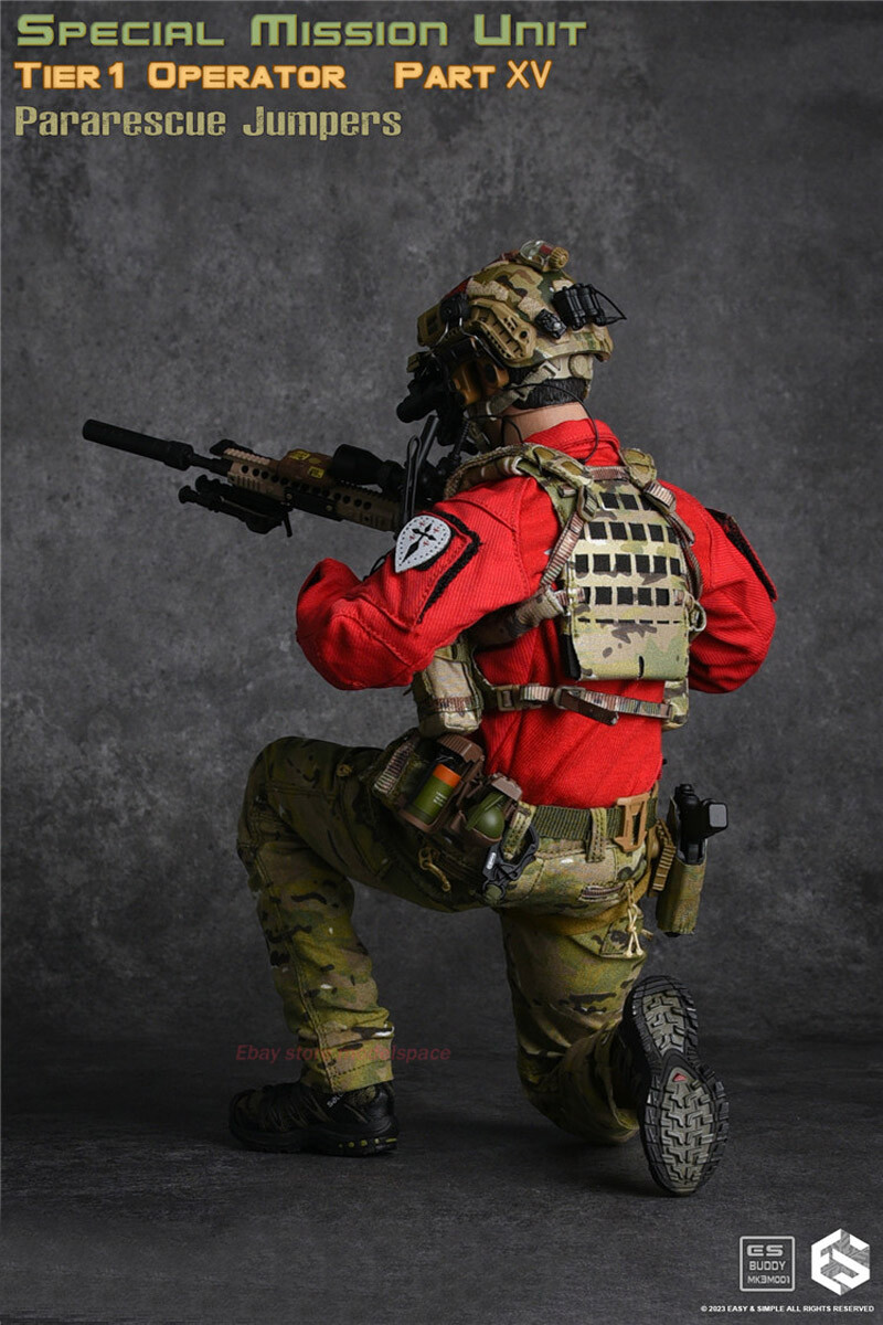 Easy&Simple ES 26053C Pararescue Jumpers SMU PJ 1/6 Scale Action