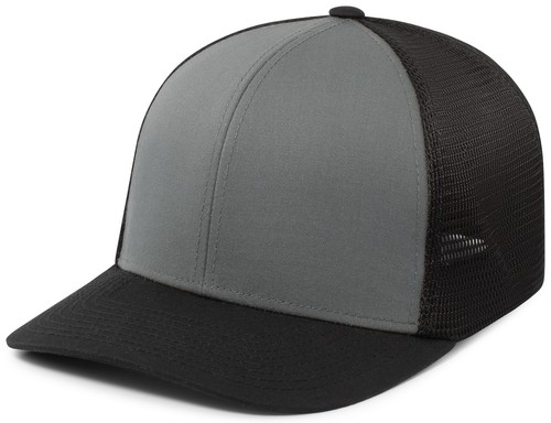 Pacific Headwear P401 Unisex Original Hat Fusion Trucker Cap - Picture 7 of 21