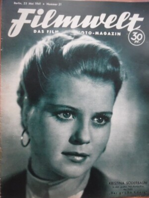 FILMWELT 21 - 23.5. 1941 Kristina Söderbaum Fita Benkhoff Walter Werner Seeck B