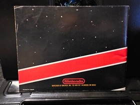 Super Mario Bros. Folleto de instrucciones manual Duck Hunt Nintendo NES solamente