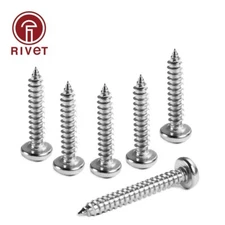 316 A4-70 Phillips Pan Round Head Self Tapping Wood Screw GB845 DIN EN ISO 7049