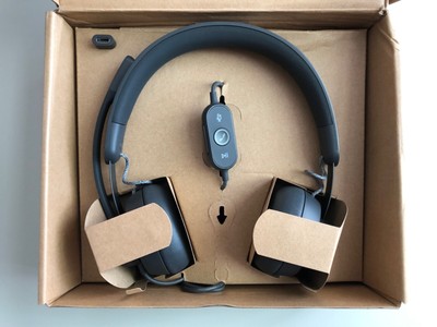 Logitech Zone UC Wired USB-C Headset Kopfhörer PC schwarz Mikrofon Smartphone 