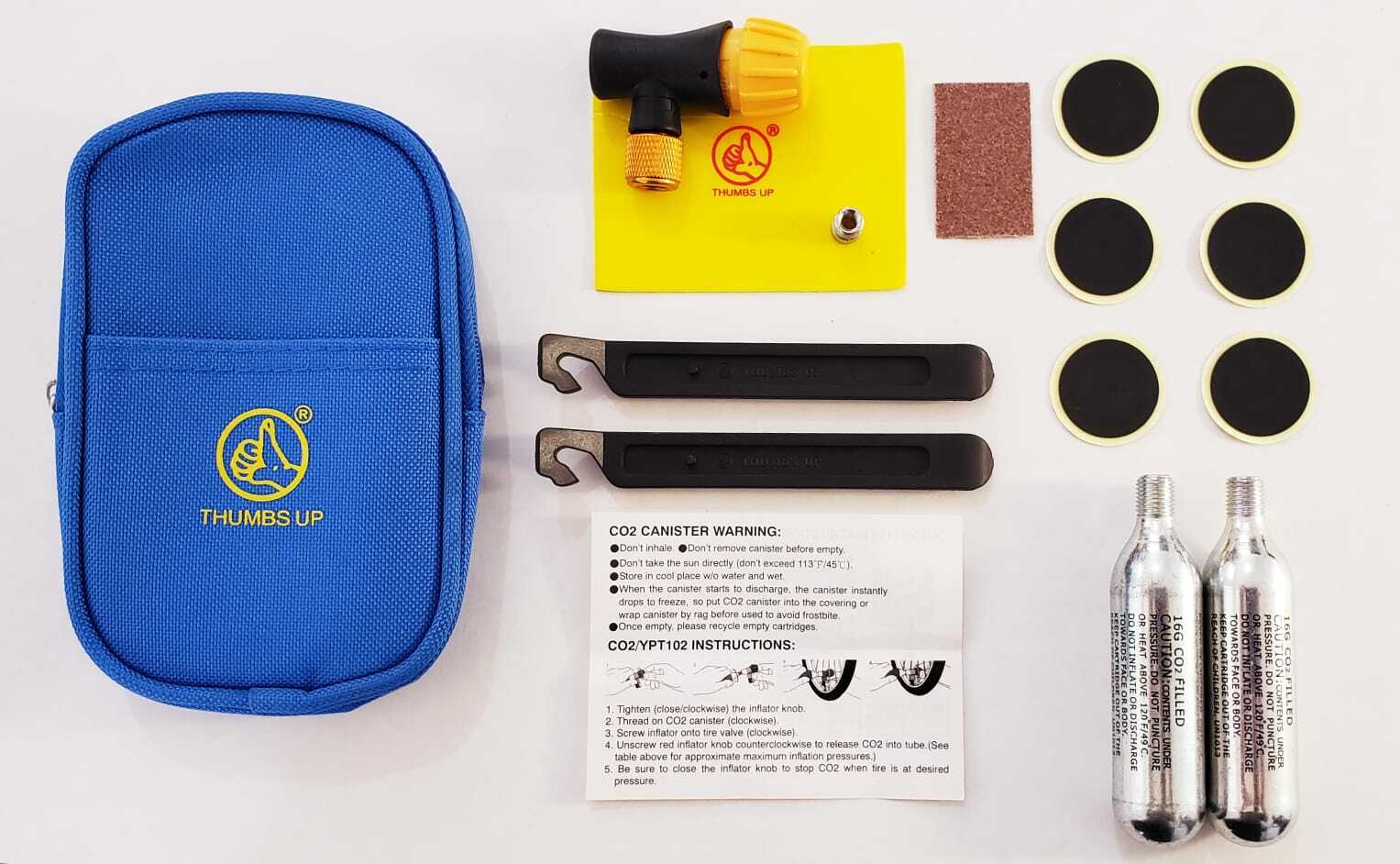 co2 tire inflator kit