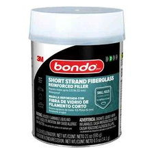 Bondo 3M Fiberglass Reinforced Body Filler, Short Strand, 21 oz Can