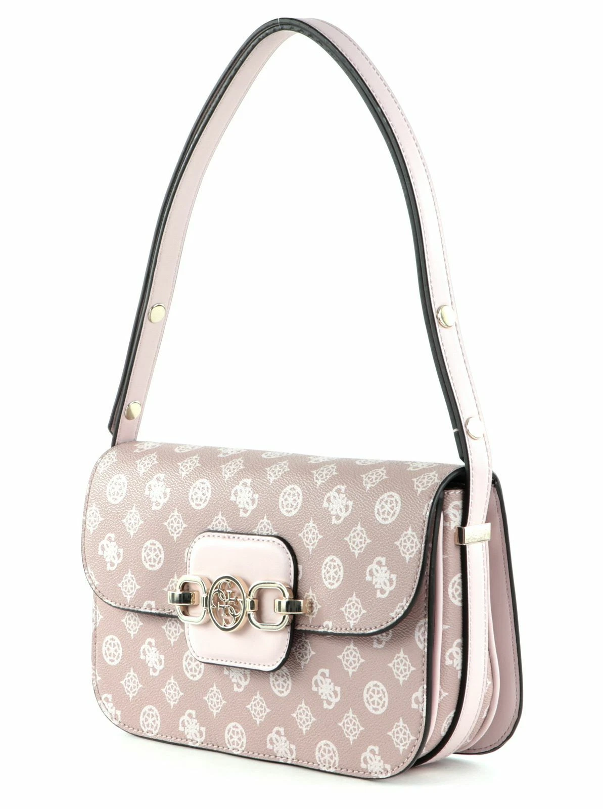 GUESS Convertible Shoulder Bag Blush Multi