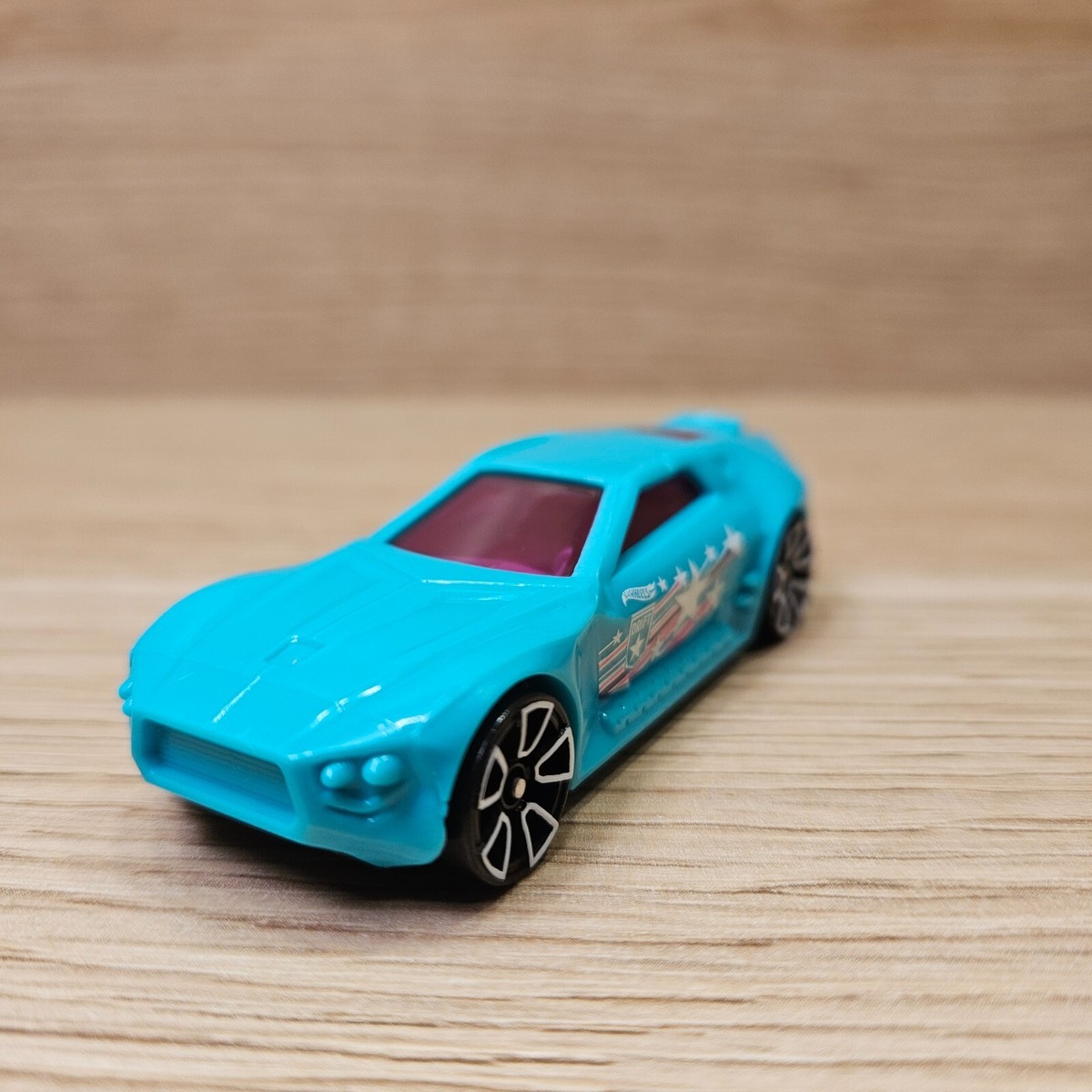 2024 Hot Wheels Bullet Proof Cyan HW Drift Pack Exclusive Loose