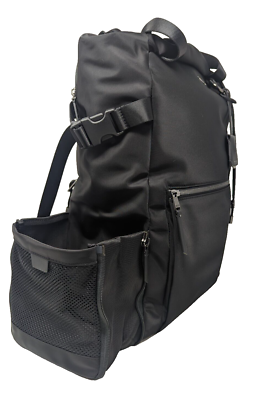 TUMI Voyageur Fern Drawstring Backpack Black Nylon Laptop Travel Bag 142361 Fern Drawstring Backpack | Tumi US main image 4