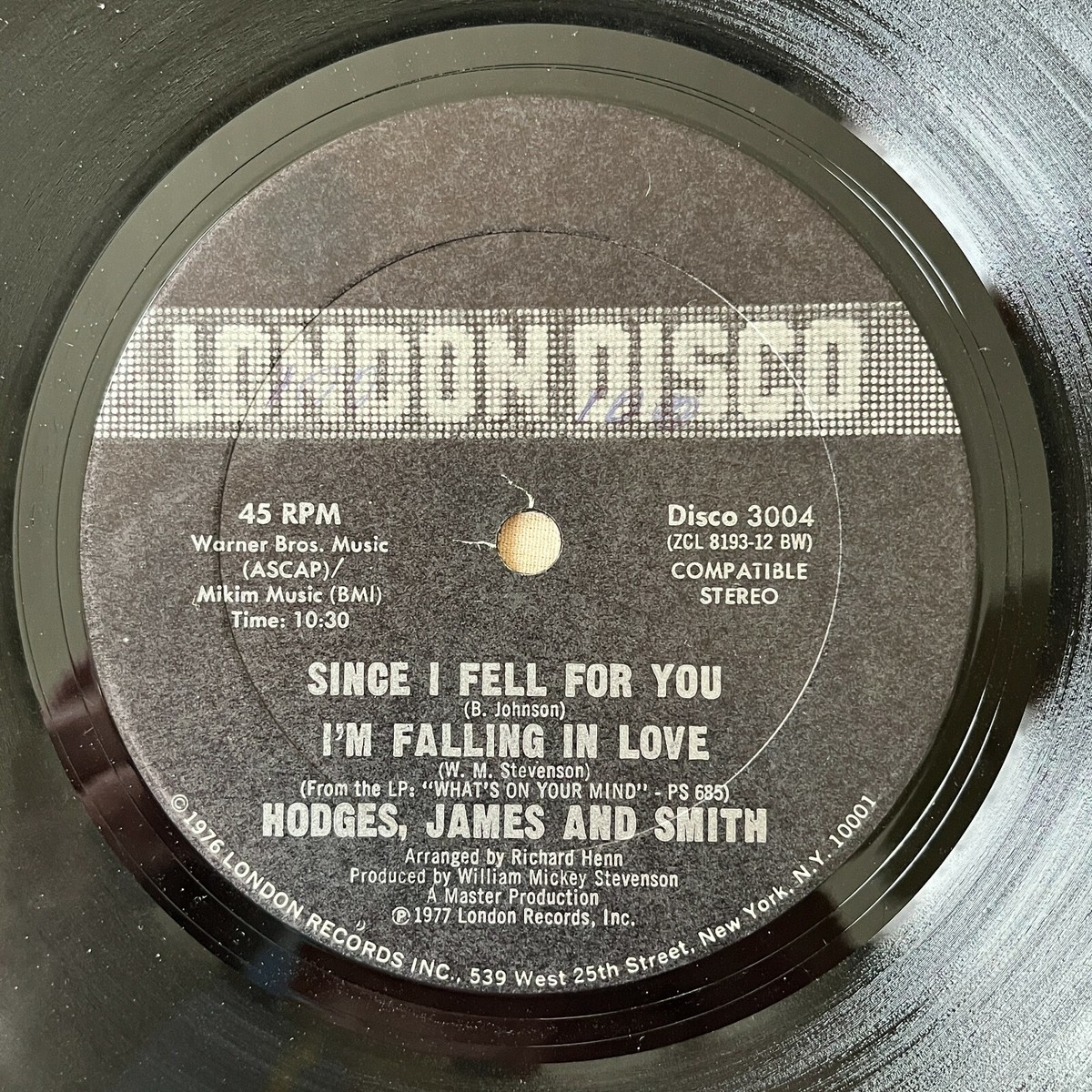 HODGES JAMES AND SMITH Don't Take Away Your Love 1977 Maxi