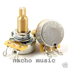 1x CTS 500K Long Shaft Left-Handed Reverse Audio Potentiometer