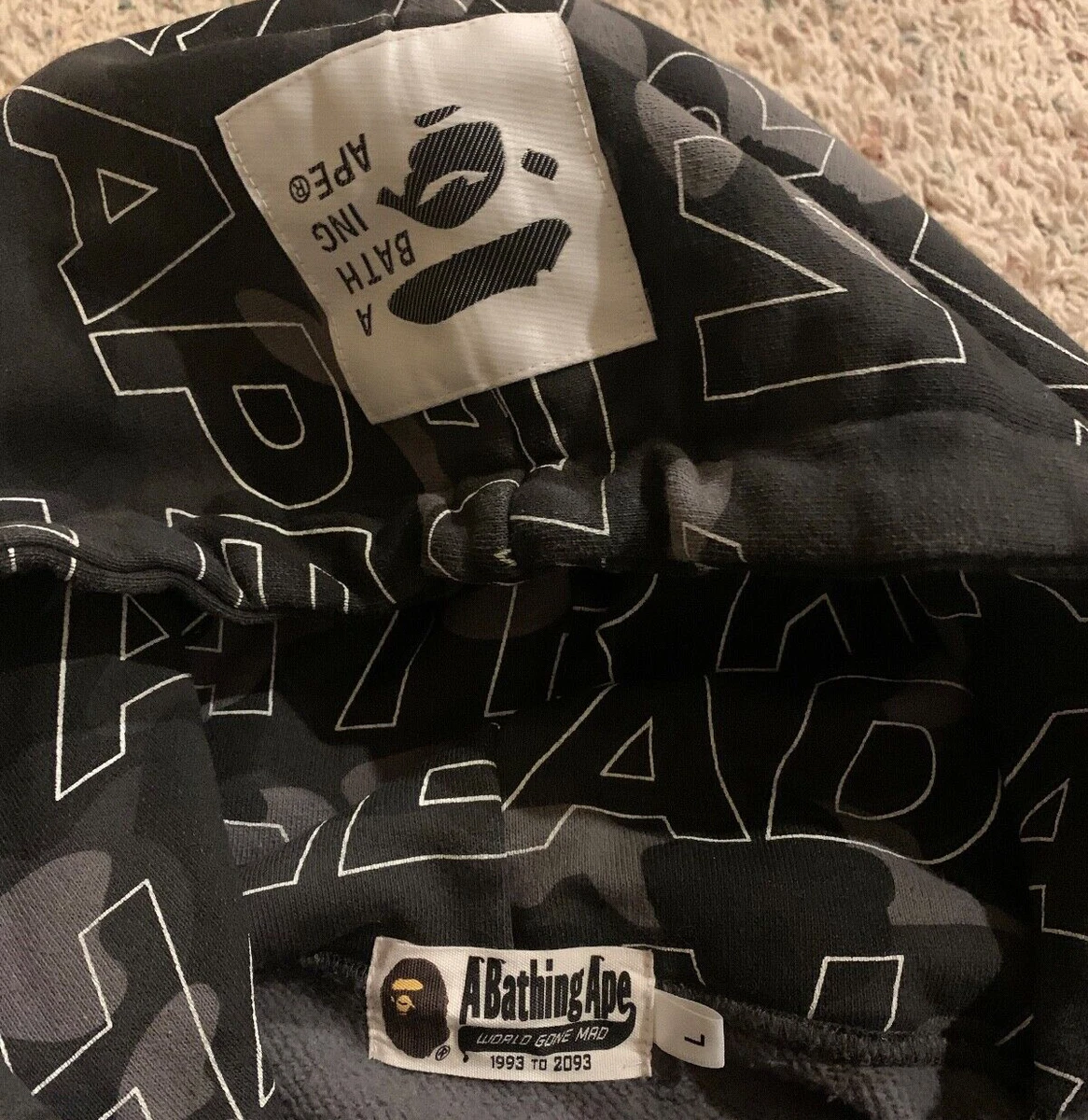 World gone shop mad bape hoodie