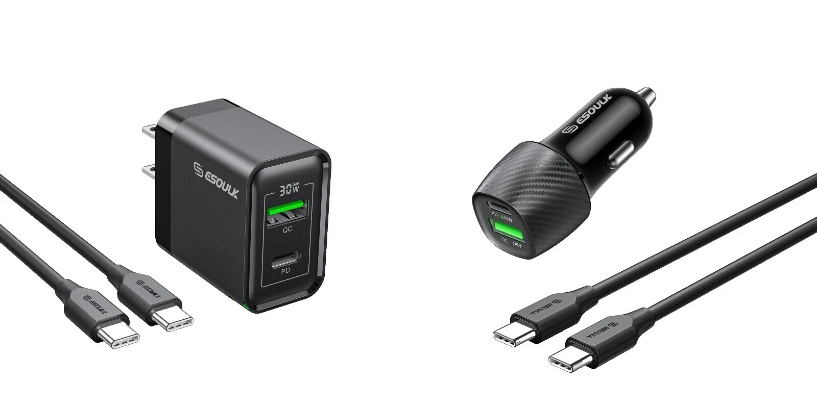 Conjunto de Cargador de Coche y Pared Cargadores de teléfonos celulares y soportes para Apple Universal