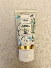  NEW TRAVEL Size  Whipped Vanilla Chiffon  Body Cream Bath  Body Works