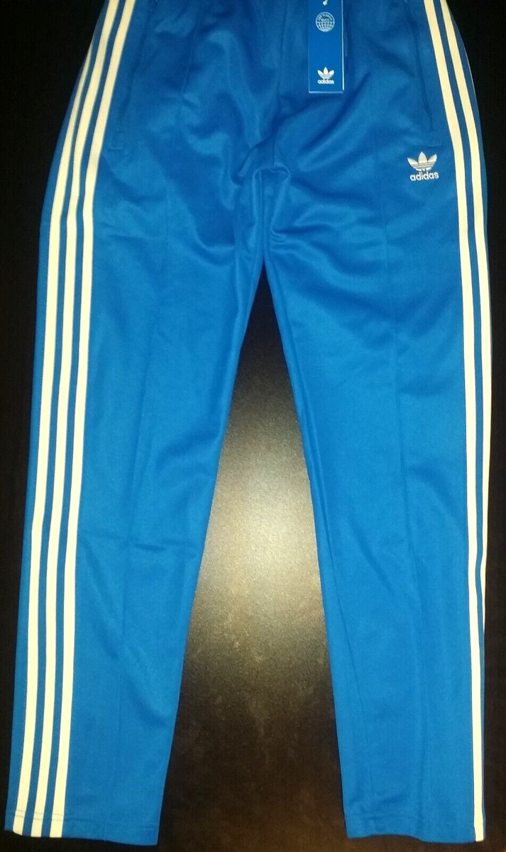 NEW MENS ADIDAS ORIGINALS BECKENBAUER TREFOIL TRACKSUIT PANTS SIZE