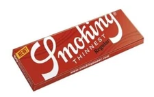 5 Packs- Smoking Brand Thinnest Regular Single Wide (69mm)